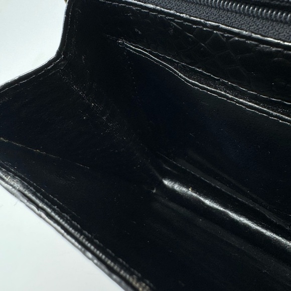 Celine Vintage Black Patent Embossed Crossbody – Extremely Rare, COA Included - Picture 12 of 16